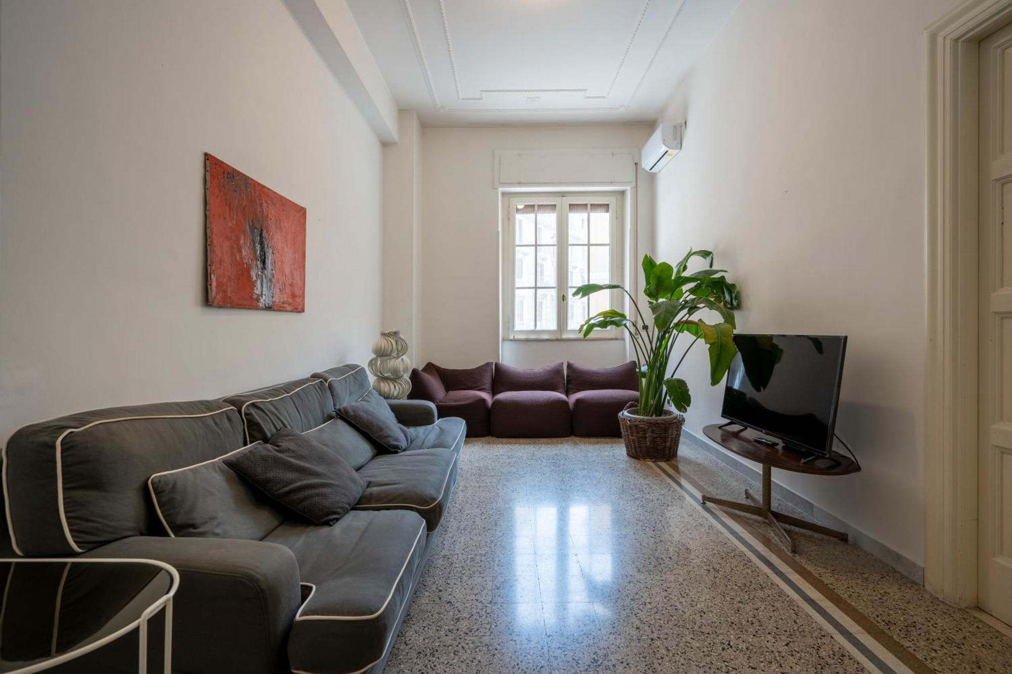 Zaum House, Quartiere Umbertino. 120 Mq Apartment Bari Luaran gambar
