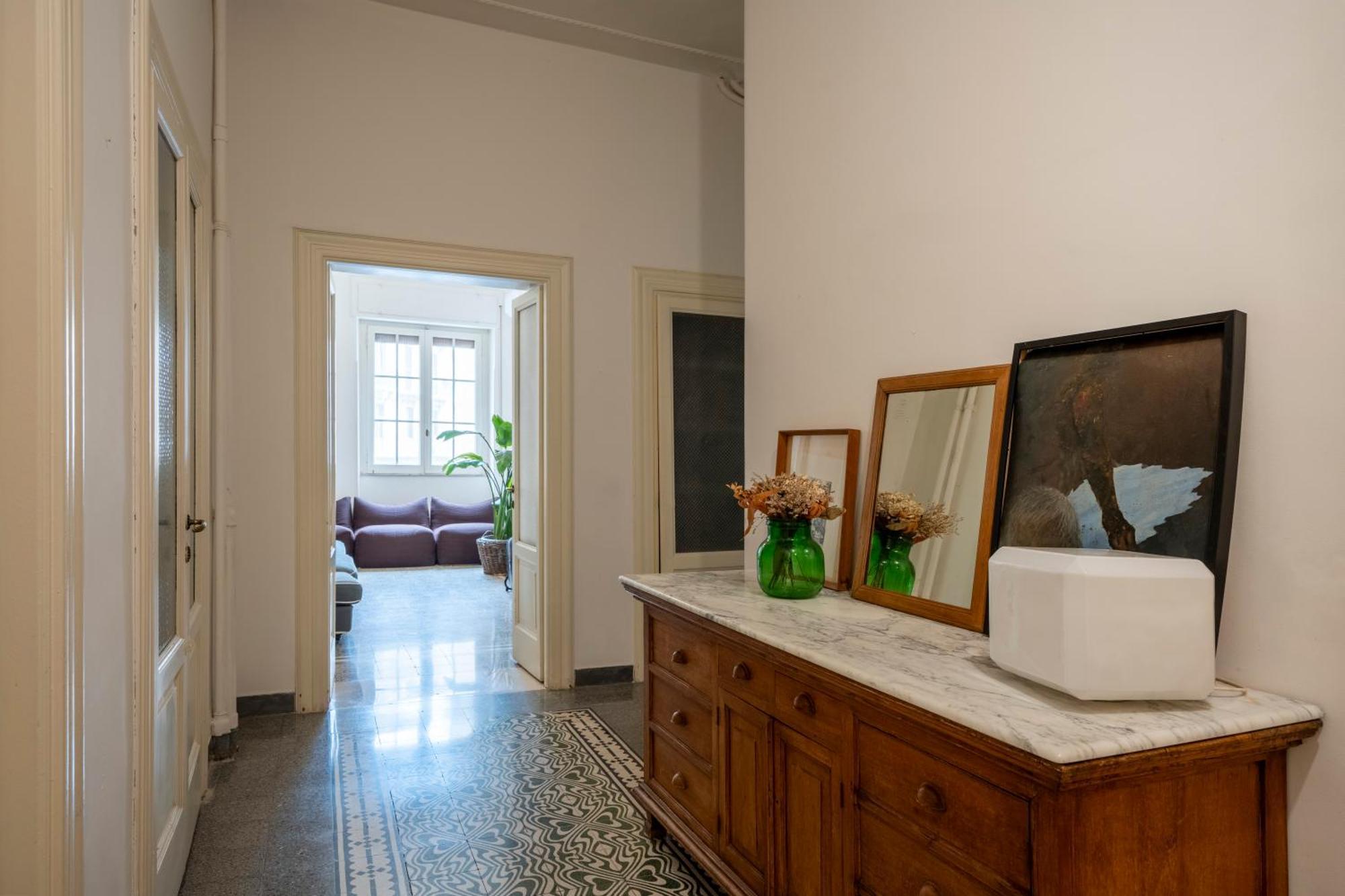 Zaum House, Quartiere Umbertino. 120 Mq Apartment Bari Luaran gambar