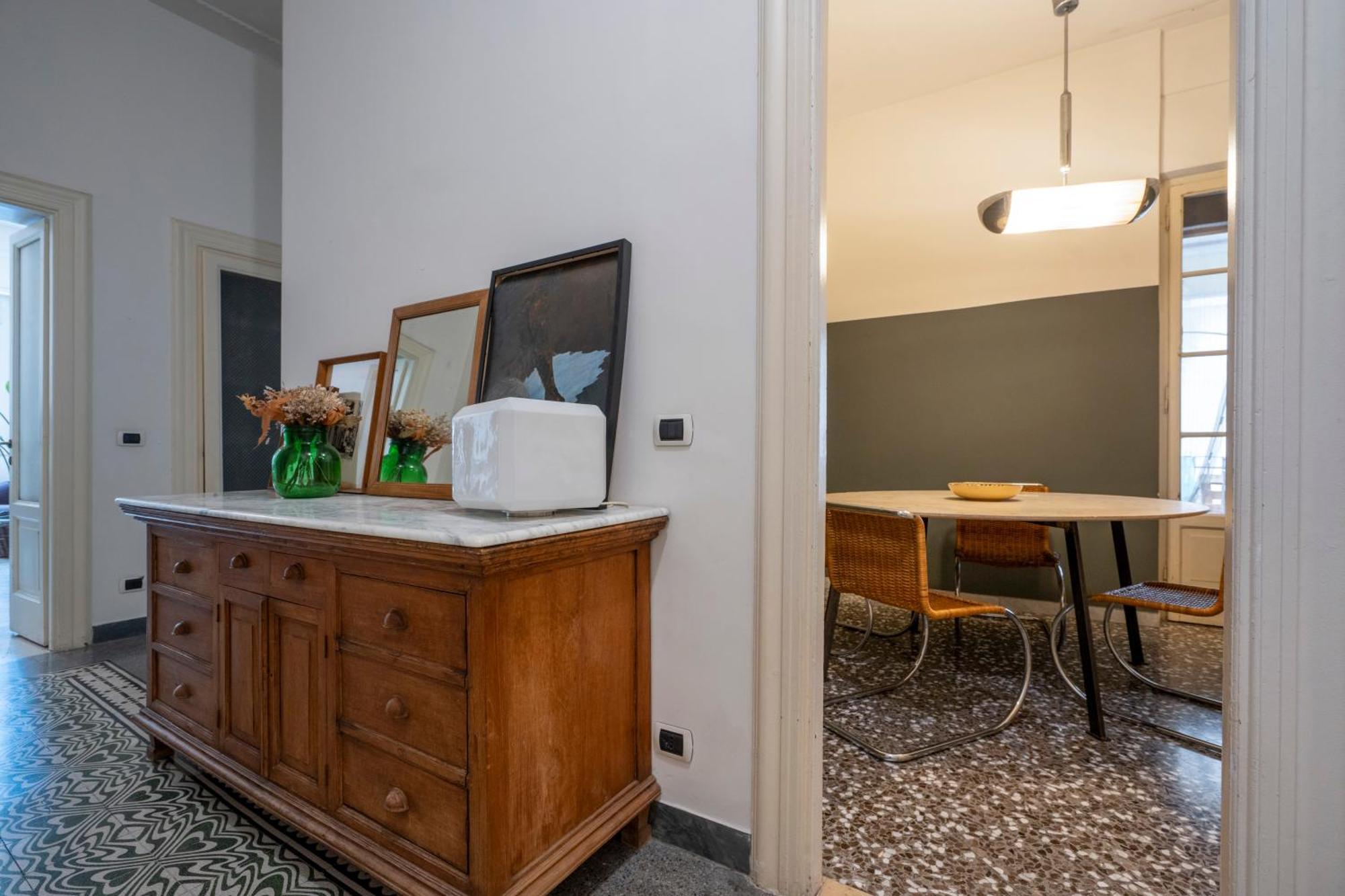 Zaum House, Quartiere Umbertino. 120 Mq Apartment Bari Luaran gambar